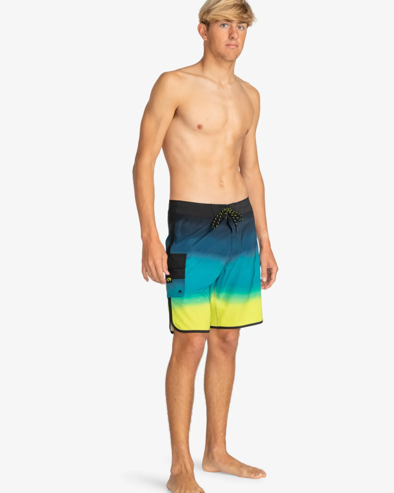 73 Fade Pro 19" - Calções de banho pelo joelho para Homem