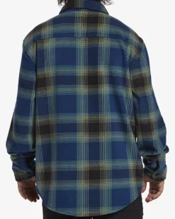 A/Div Furnace - Camisa de flanela com bot&otilde;es para Homem
