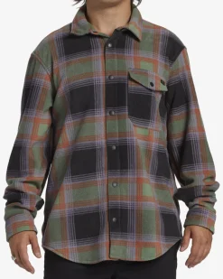 A/Div Furnace - Camisa de flanela com bot&otilde;es para Homem