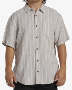 All Day Stripe - Camisa de manga curta para Homem
