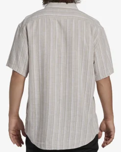 All Day Stripe - Camisa de manga curta para Homem