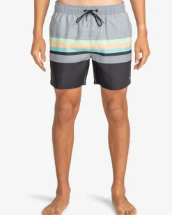 All Day Stripes Layback 16" - Calções de banho para Homem