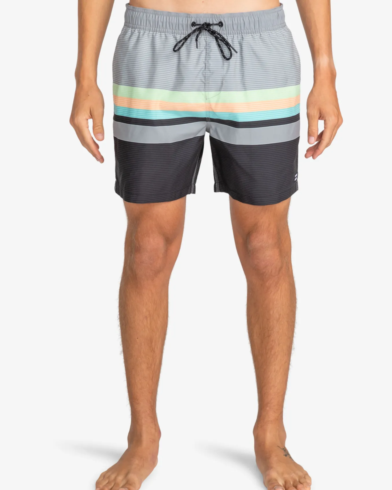 All Day Stripes Layback 16" - Calções de banho para Homem