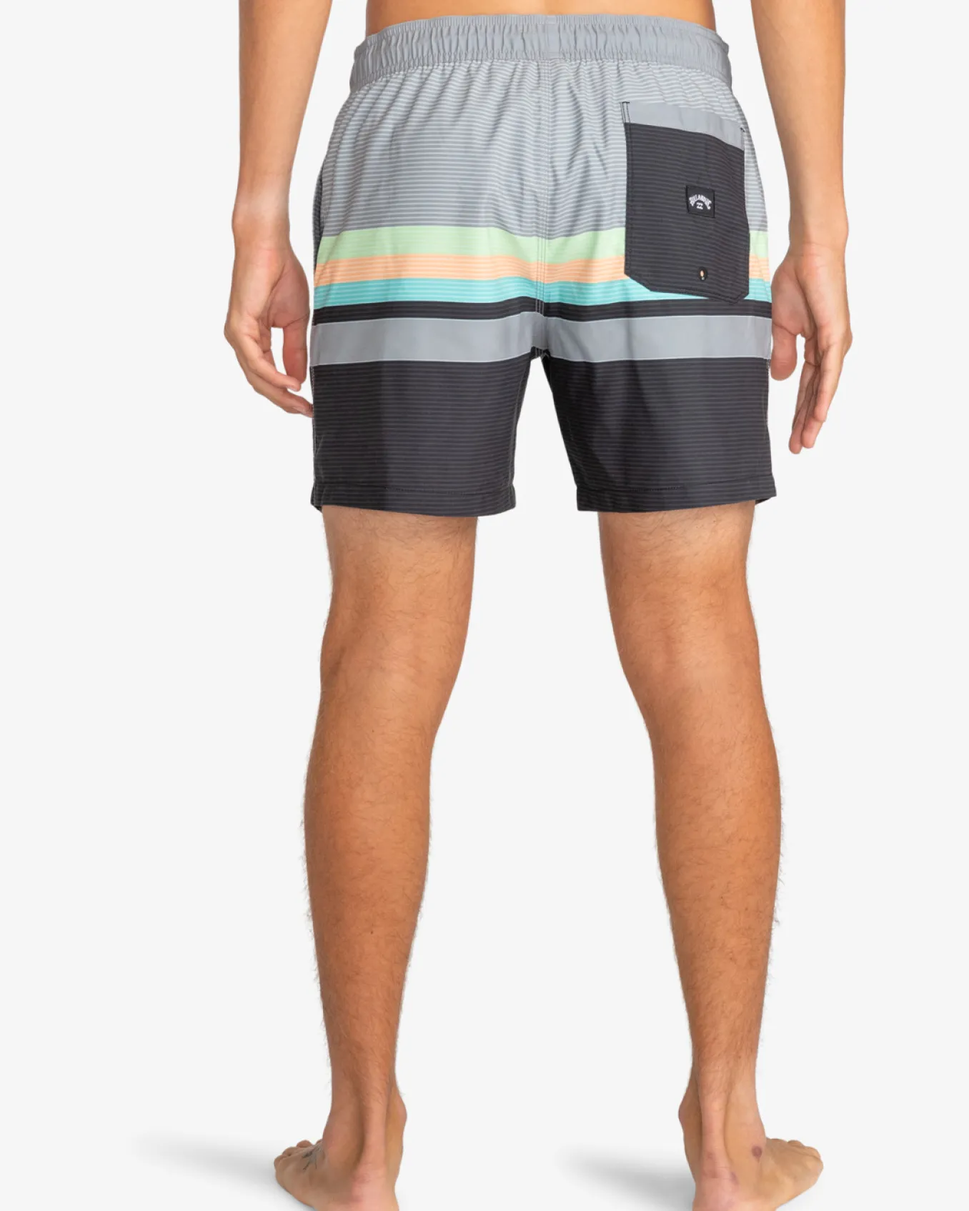 All Day Stripes Layback 16" - Calções de banho para Homem
