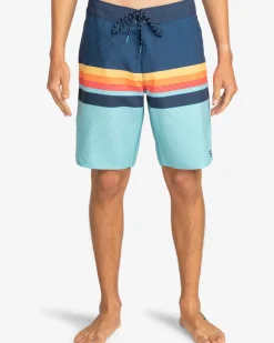 All Day Stripes 20" - Calções de banho pelo joelho para Homem