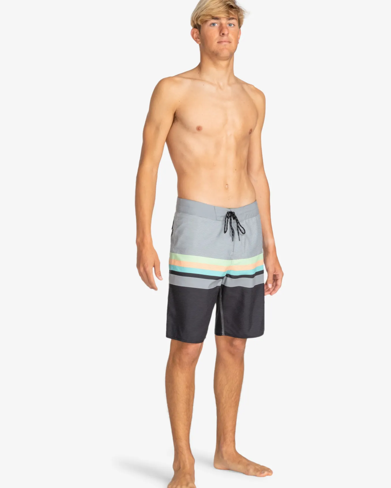 All Day Stripes 20" - Calções de banho pelo joelho para Homem