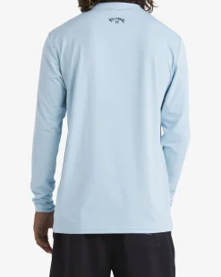 All Day Wave - T-shirt de surf de manga comprida com UPF 50 para Homem