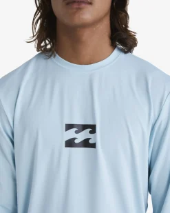 All Day Wave - T-shirt de surf de manga comprida com UPF 50 para Homem