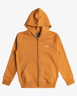 Arch - Sweatshirt com capuz e fecho de correr para Rapazes 8-16