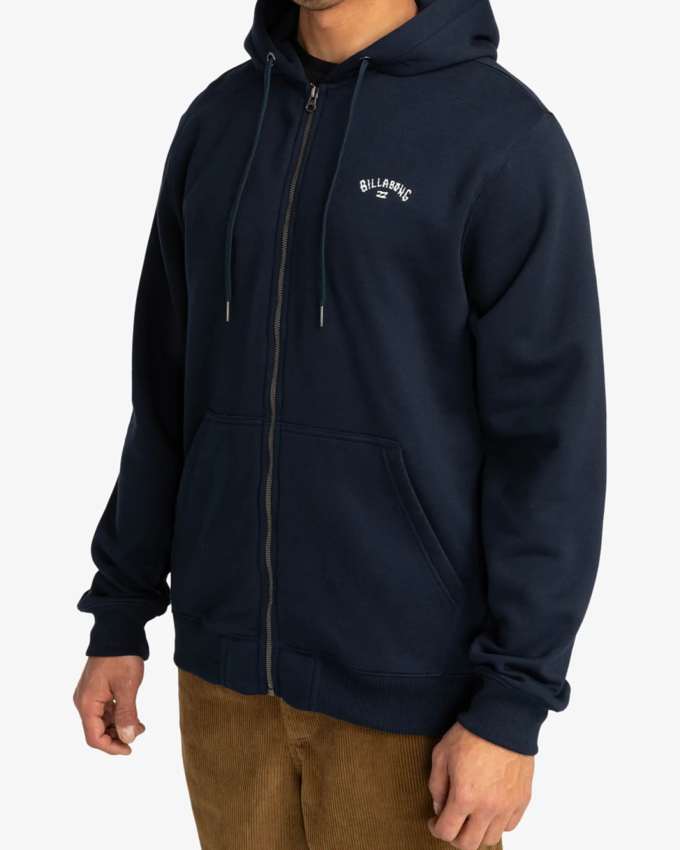 Arch - Sweatshirt com capuz e fecho de correr para Homem