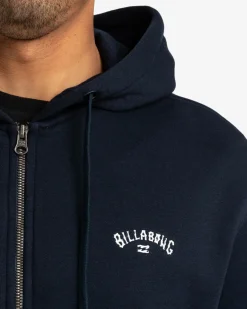Arch - Sweatshirt com capuz e fecho de correr para Homem