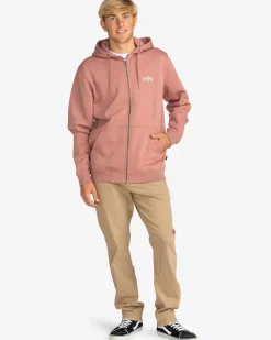 Arch - Sweatshirt com capuz e fecho de correr para Homem