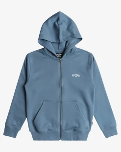 Arch - Sweatshirt com capuz e fecho de correr para Rapazes 8-16