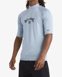 Arch Wave - T-shirt de surf de manga curta com UPF 50 para Homem