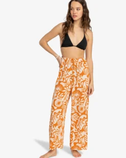 Beach Spirit - Cal&ccedil;as de perna larga para Mulher