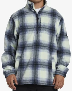 Boundary - Velo com meia gola e meio fecho de correr para Homem