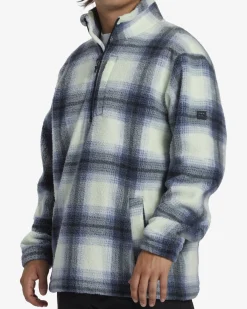 Boundary - Velo com meia gola e meio fecho de correr para Homem