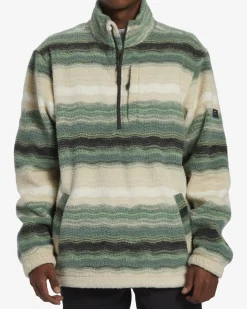 Boundary - Velo com meia gola e meio fecho de correr para Homem