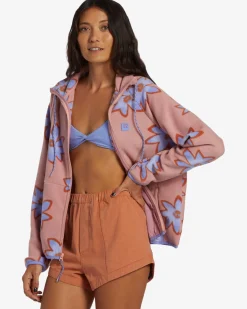 Boundary Lite - Sweatshirt com fecho de correr para Mulher