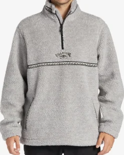 Boundary Tombstone - Camisola de velo com fecho de correr na gola para Homem