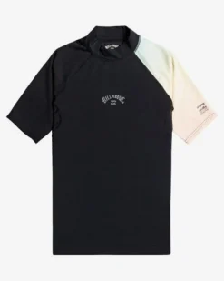 Contrast Printed - Camisola protetora de manga curta com UPF 50 para Rapazes