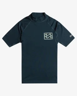 Crayon Wave - T-shirt de surf de manga curta com UPF 50 para Rapazes 8-16