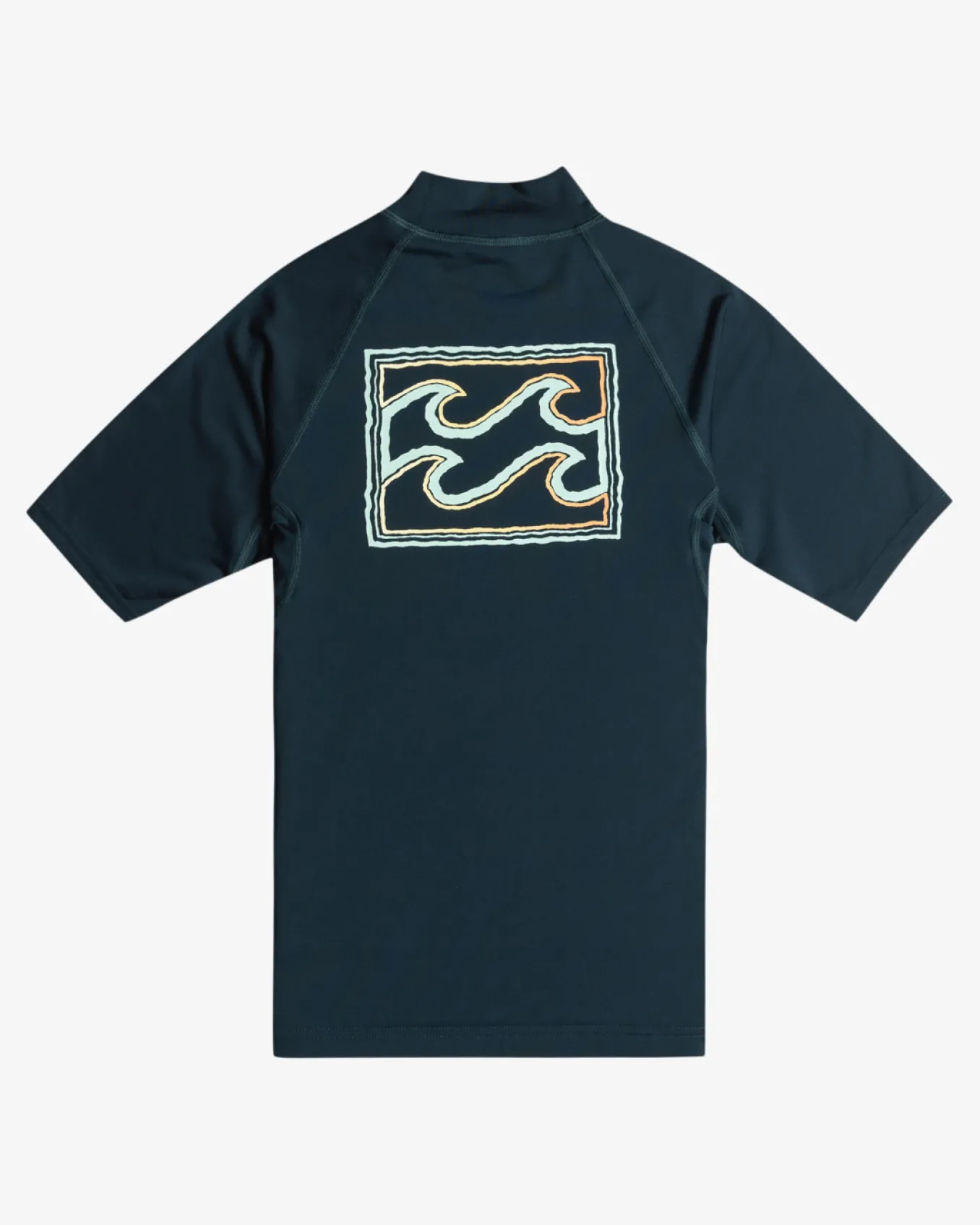 Crayon Wave - T-shirt de surf de manga curta com UPF 50 para Rapazes 8-16