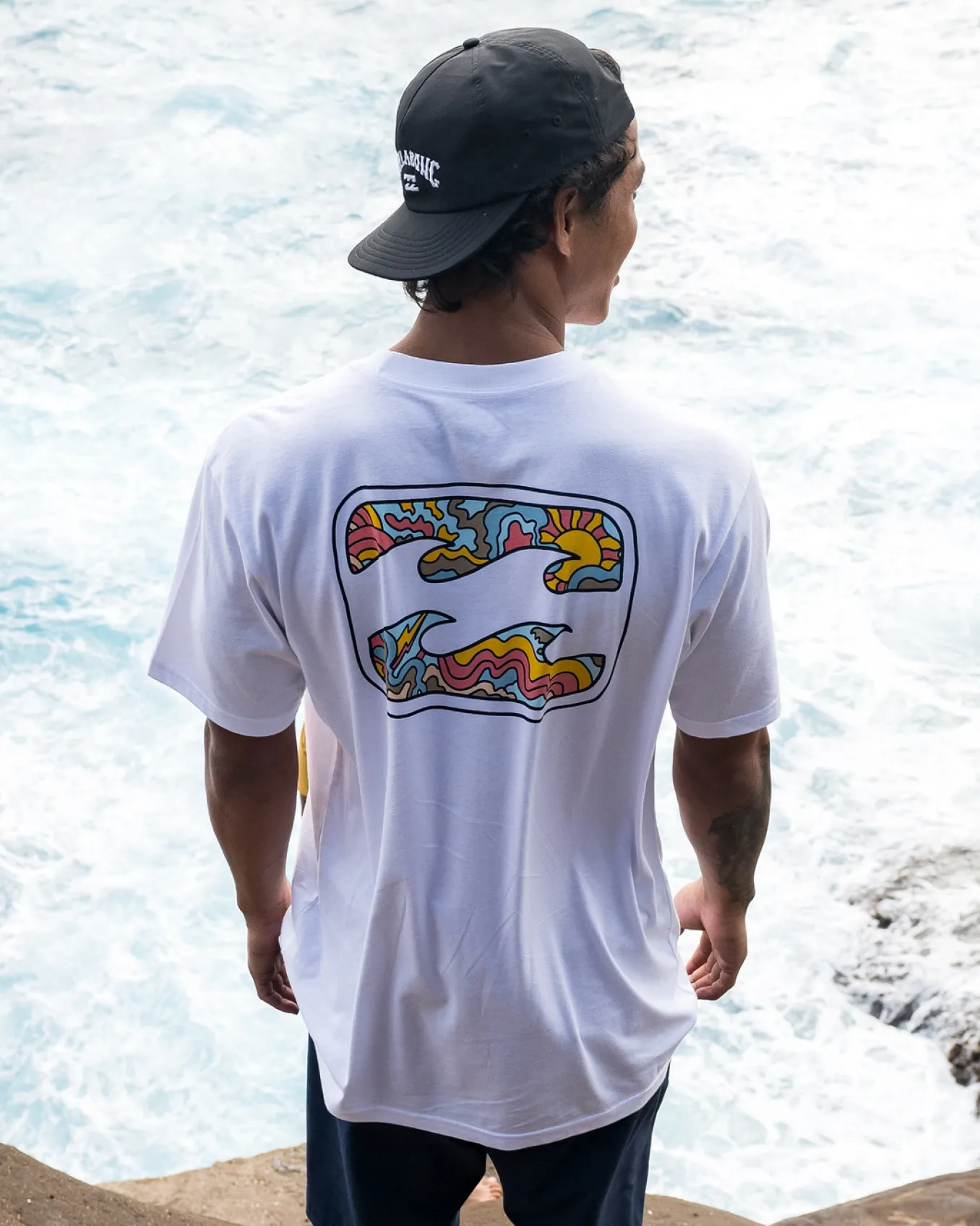 Crayon Wave - T-shirt para Homem