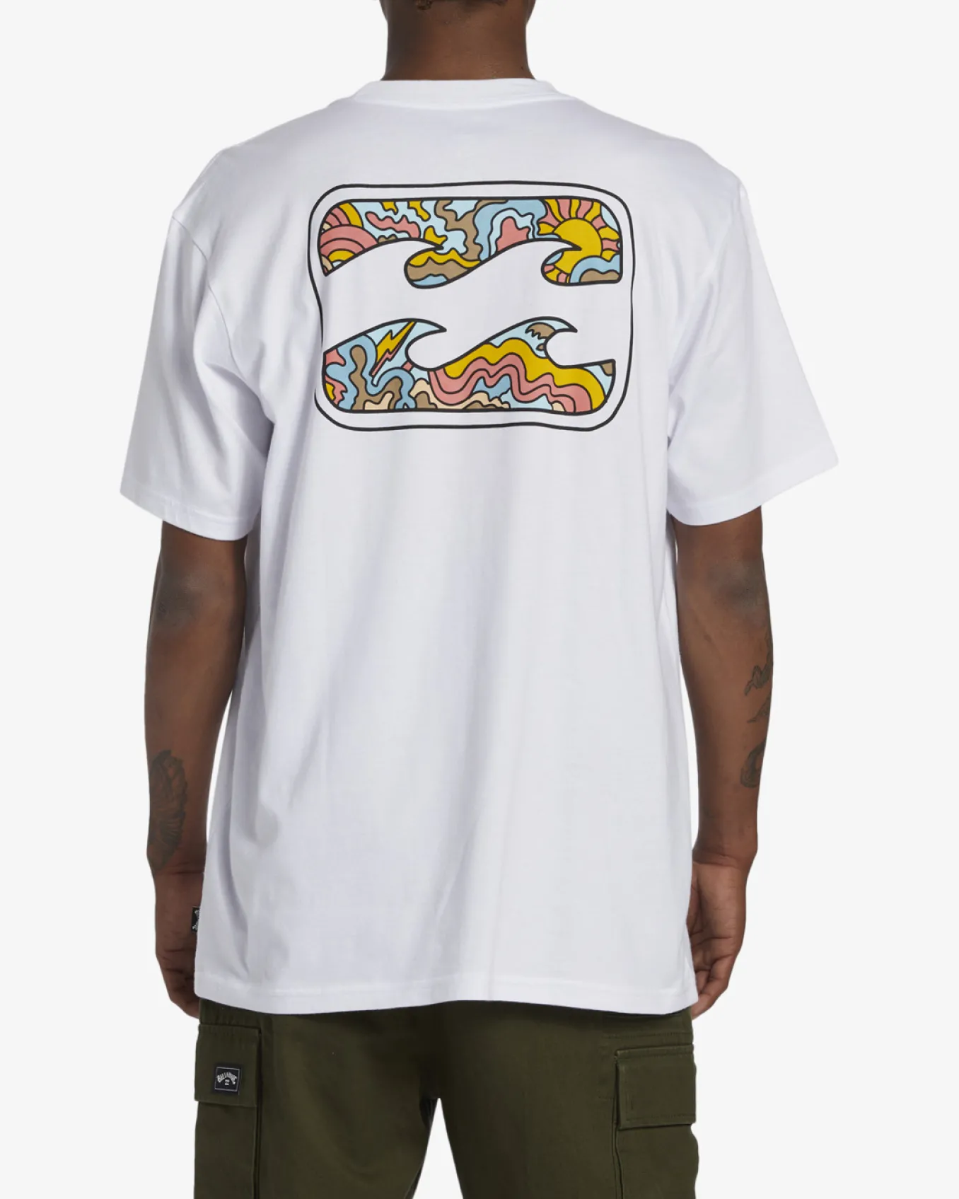 Crayon Wave - T-shirt para Homem