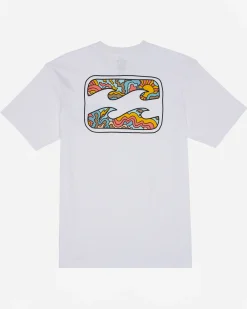 Crayon Wave - T-shirt para Rapazes 8-16