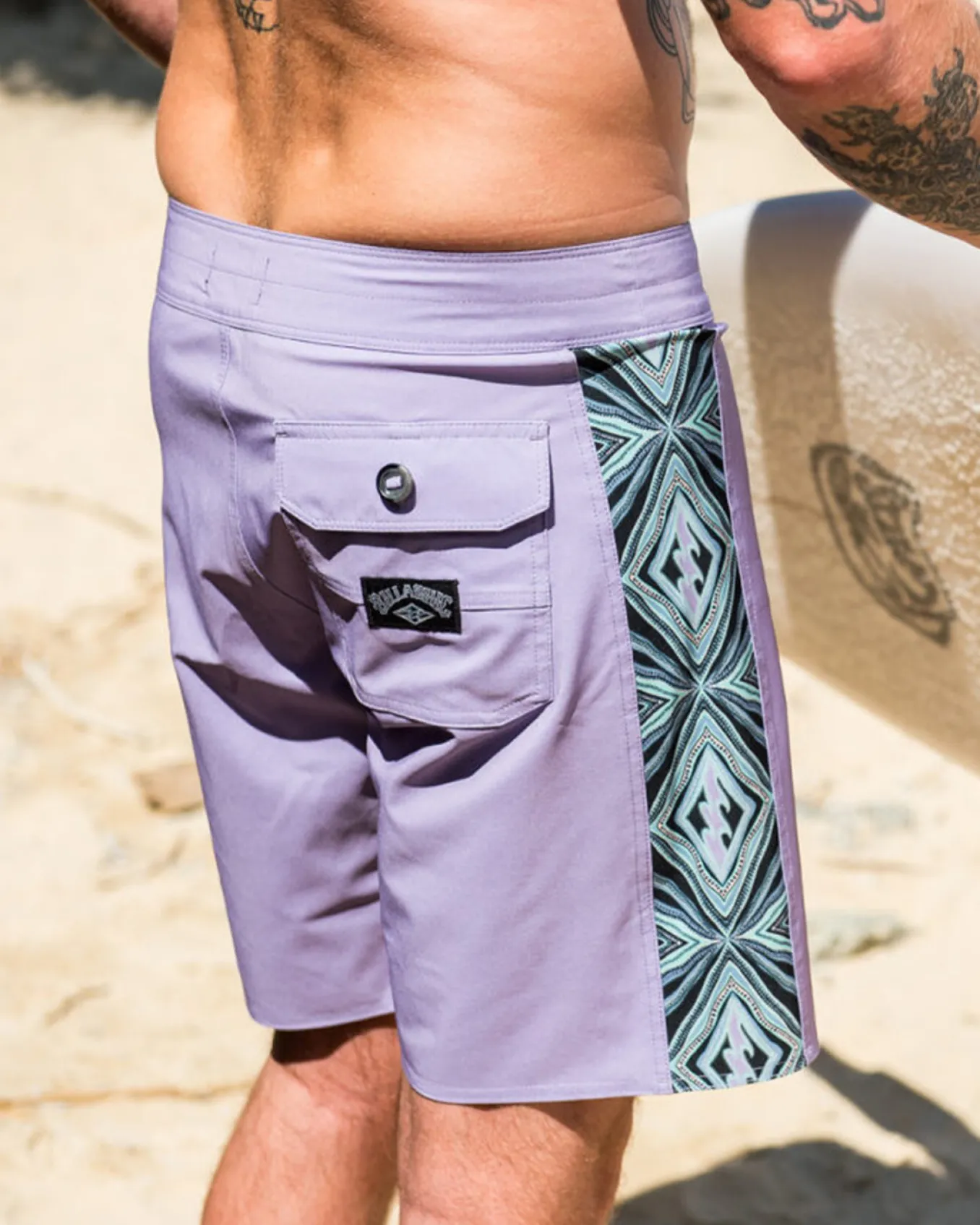 D Bah Ciclo Pro - Boardshorts de desempenho para Homem