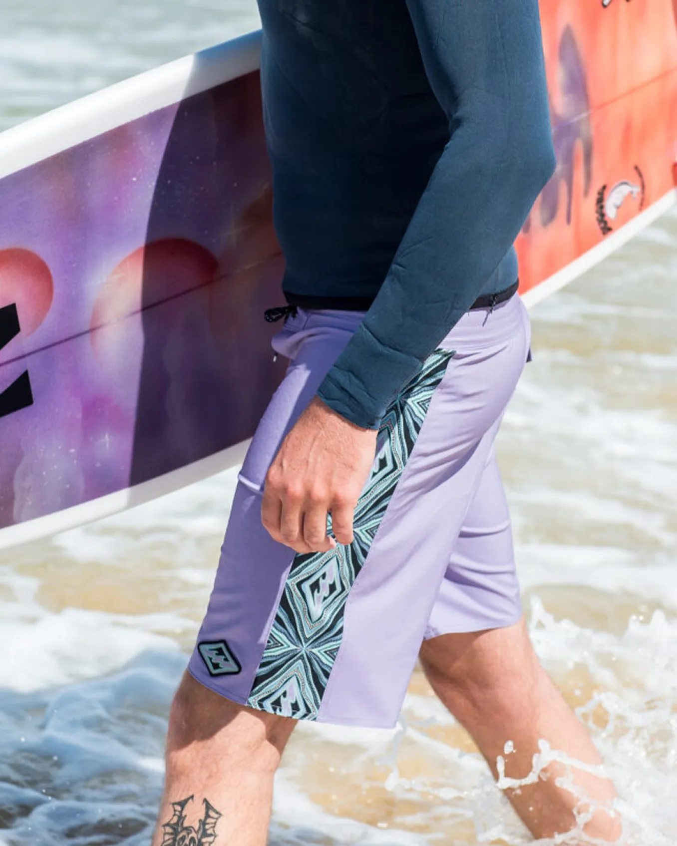 D Bah Ciclo Pro - Boardshorts de desempenho para Homem