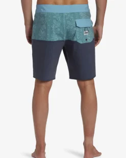 Fifty50 Pro 19" - Cal&ccedil;&otilde;es de banho pelo joelho para Homem