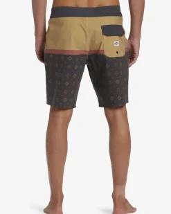 Fifty50 Pro 19" - Cal&ccedil;&otilde;es de banho pelo joelho para Homem