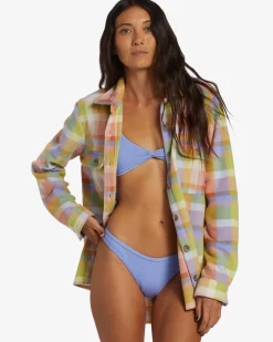 Forge Fleece - Casaco estilo camisa para Mulher