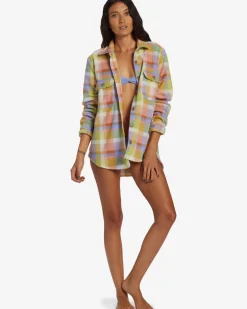 Forge Fleece - Casaco estilo camisa para Mulher