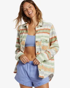 Forge Fleece - Casaco estilo camisa para Mulher