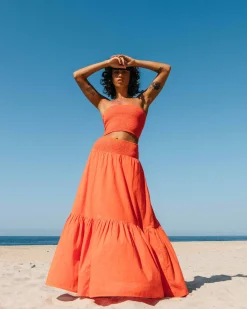 In The Palms - Saia maxi para Mulher
