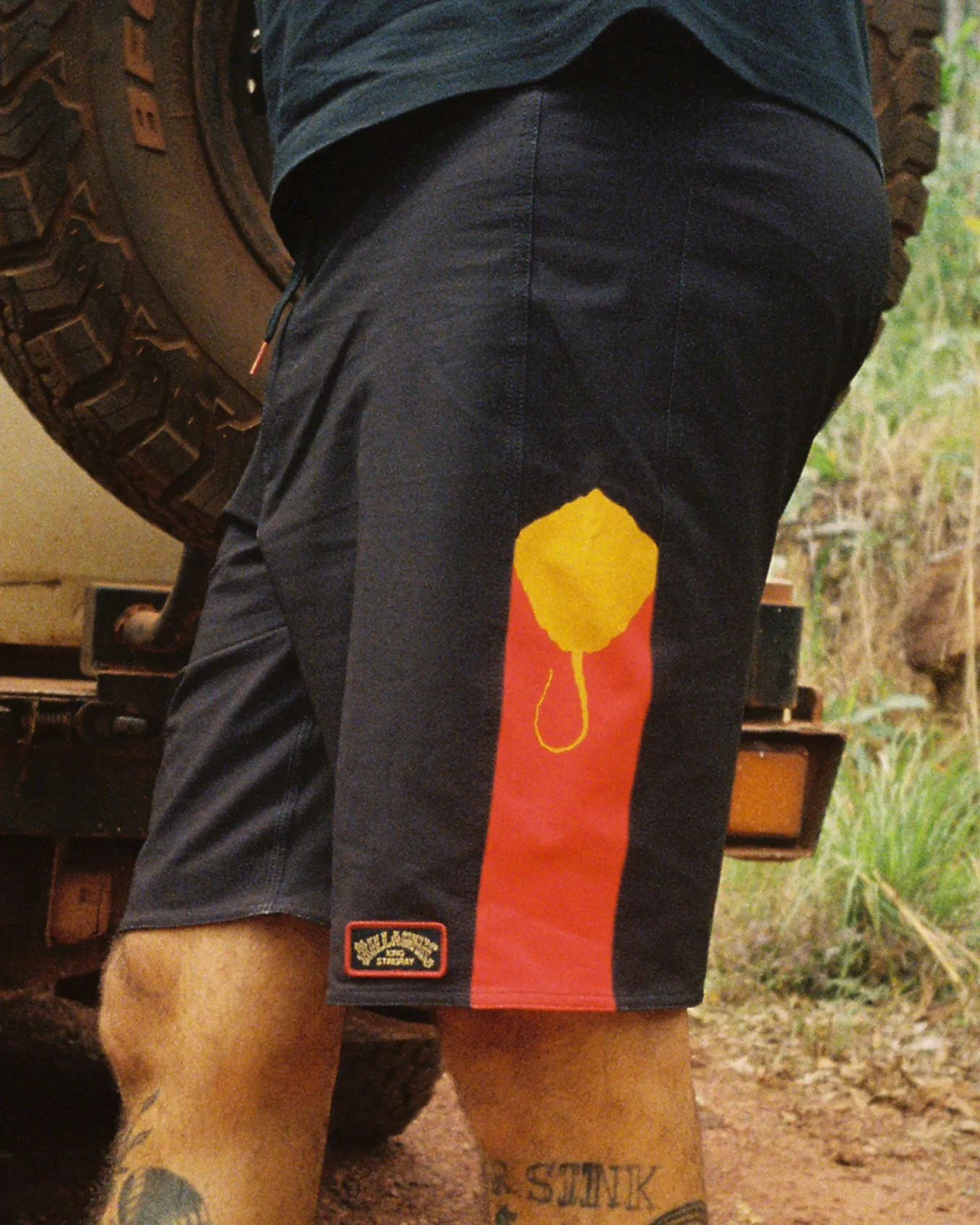 King Stingray Dbah Pro 19" - Calções de banho pelo joelho para Homem