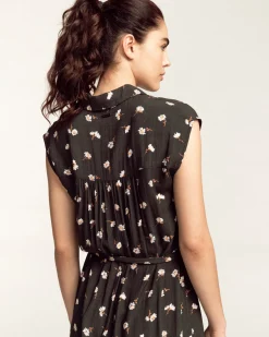 Little Flirt - Vestido camiseiro midi para Mulher