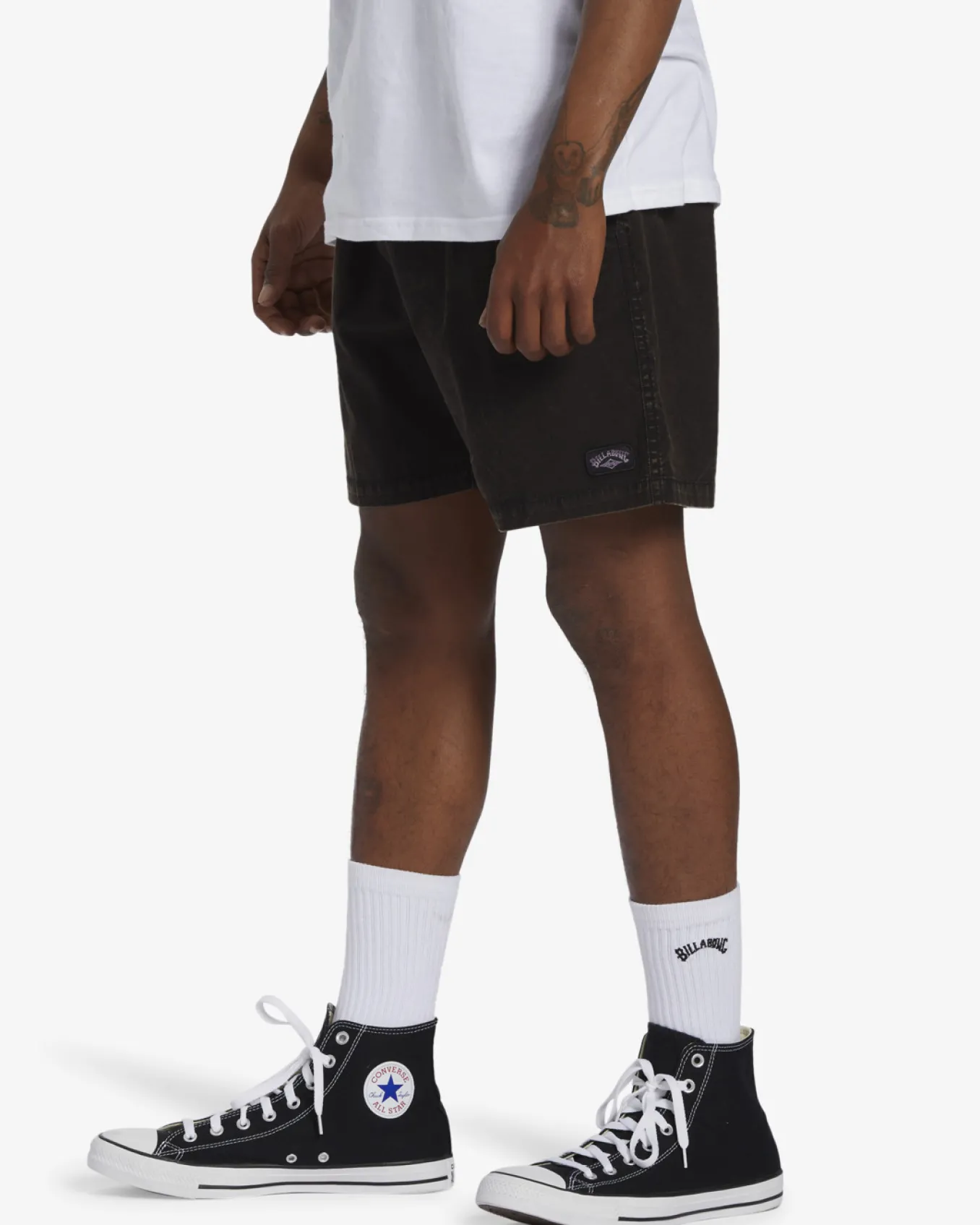 Mario Stretch Elastic 17" - Calções de caminhada de cintura elástica para Homem