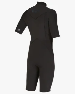 2/2mm Absolute - Body para surf de manga curta, com fecho no peito para Homem