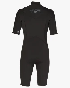 2/2mm Absolute - Body para surf de manga curta, com fecho no peito para Homem