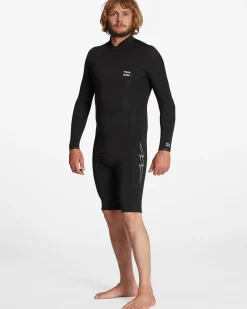 2/2mm Absolute - Body para surf de manga comprida, com fecho nas costas para Homem