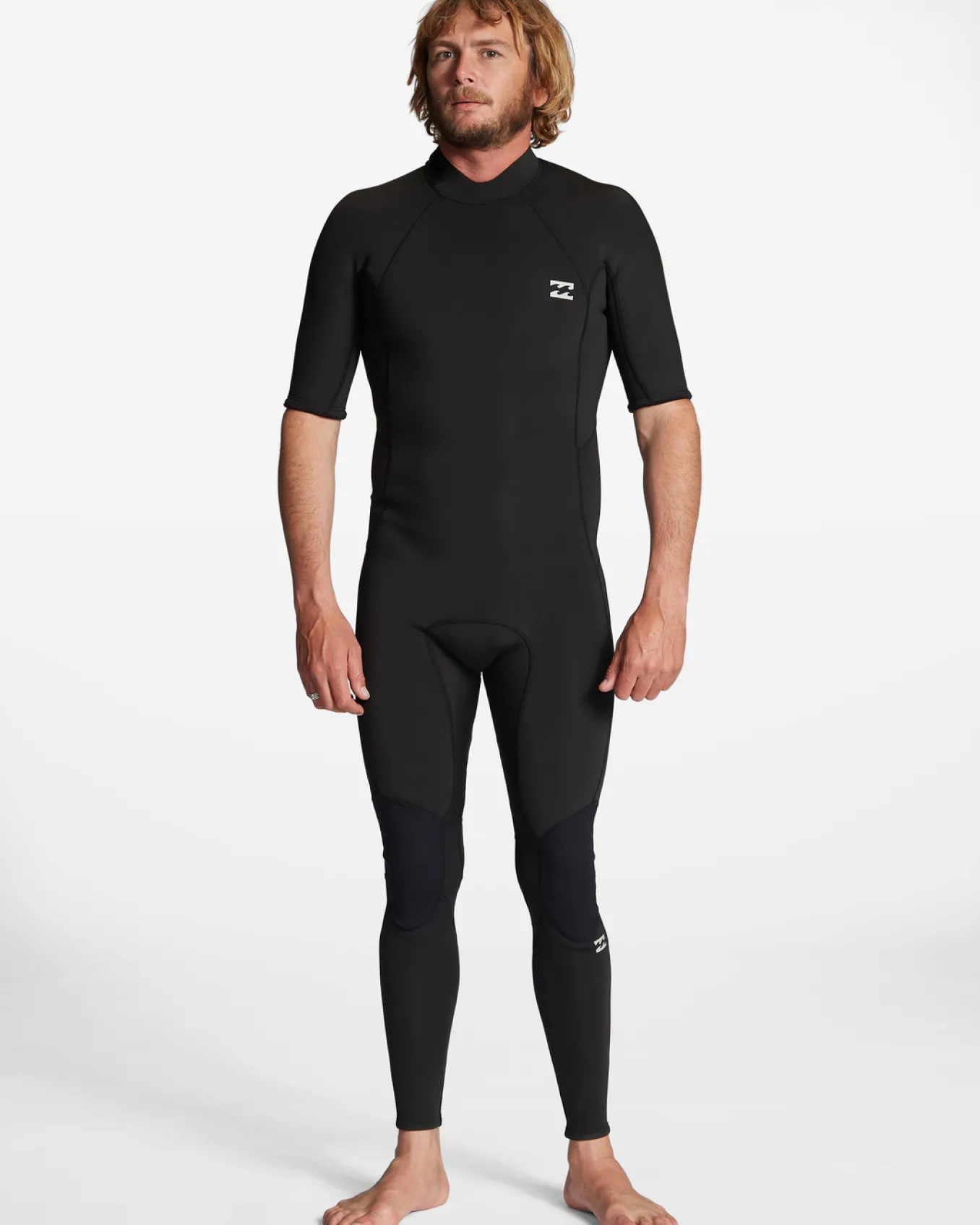 2/2mm Absolute - Body para surf de manga curta, com fecho nas costas para Homem