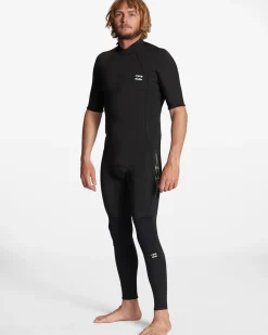 2/2mm Absolute - Body para surf de manga curta, com fecho nas costas para Homem