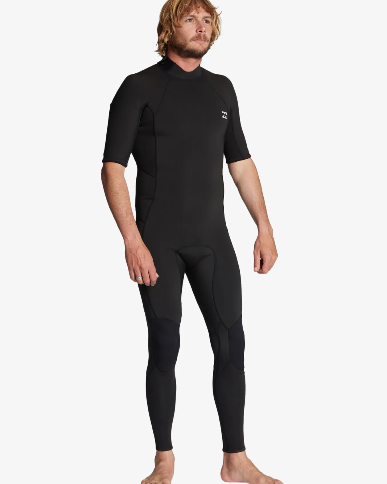 2/2mm Absolute - Body para surf de manga curta, com fecho nas costas para Homem