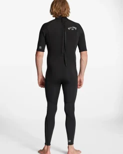 2/2mm Absolute - Body para surf de manga curta, com fecho nas costas para Homem