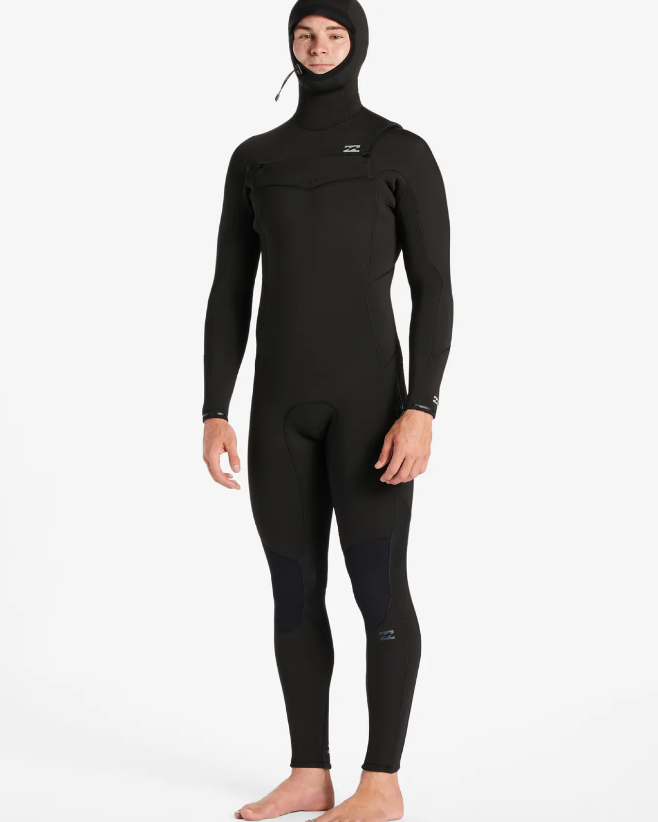 5/4mm Absolute - Fato de surf com fecho no peito e capuz para Homem