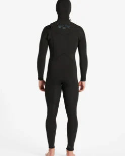 5/4mm Absolute - Fato de surf com fecho no peito e capuz para Homem